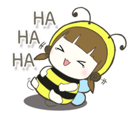 Haru little bee sticker #13119317