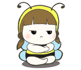 Haru little bee sticker #13119326