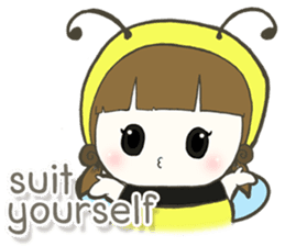 Haru little bee sticker #13119331
