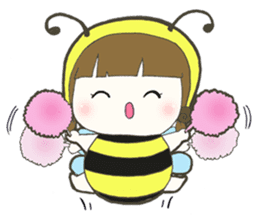 Haru little bee sticker #13119335