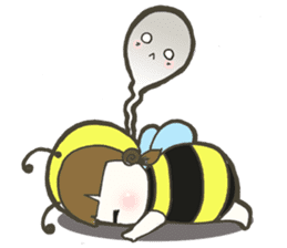 Haru little bee sticker #13119337