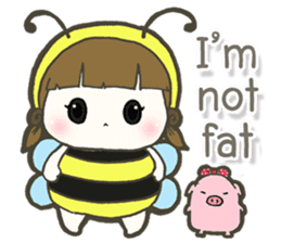 Haru little bee sticker #13119340