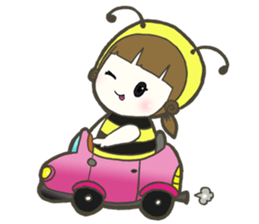Haru little bee sticker #13119343
