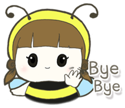 Haru little bee sticker #13119349