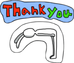 Rabbit noisy 2 sticker #13119590