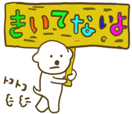 Bichon Frise sticker part4 sticker #13121625