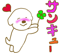 Bichon Frise sticker part4 sticker #13121628