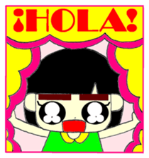 KAWAII LOVELY Thick Eyebrows 2 sticker #13122174