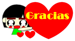 KAWAII LOVELY Thick Eyebrows 2 sticker #13122176