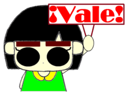 KAWAII LOVELY Thick Eyebrows 2 sticker #13122179