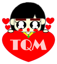 KAWAII LOVELY Thick Eyebrows 2 sticker #13122180