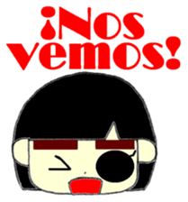 KAWAII LOVELY Thick Eyebrows 2 sticker #13122182