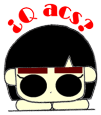 KAWAII LOVELY Thick Eyebrows 2 sticker #13122183