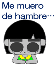 KAWAII LOVELY Thick Eyebrows 2 sticker #13122188