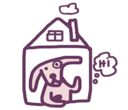 Ma Baa - The crazy dog! sticker #13122255