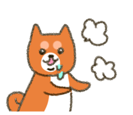 Siba Inu Wanko sticker #13122603
