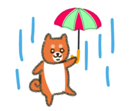 Siba Inu Wanko sticker #13122619