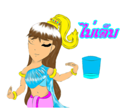 Girl of suvanabhumi sticker #13123183