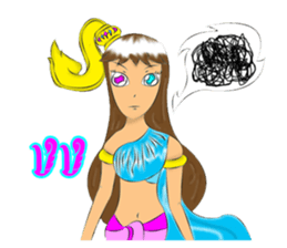 Girl of suvanabhumi sticker #13123193