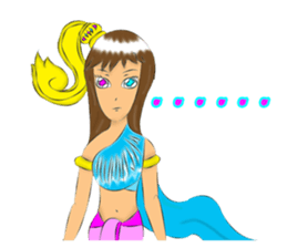 Girl of suvanabhumi sticker #13123196