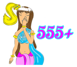 Girl of suvanabhumi sticker #13123198