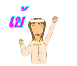 Girl of suvanabhumi sticker #13123204