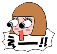 sweet cute girls sticker #13123489