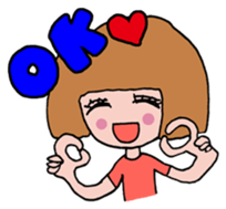 sweet cute girls sticker #13123491