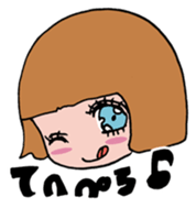 sweet cute girls sticker #13123496