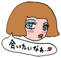 sweet cute girls sticker #13123502