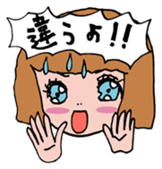 sweet cute girls sticker #13123506