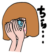 sweet cute girls sticker #13123509