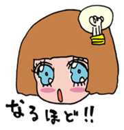 sweet cute girls sticker #13123511