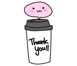 Talking with loose coffie sticker #13123718