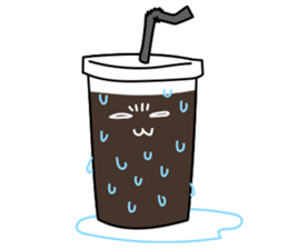 Talking with loose coffie sticker #13123722