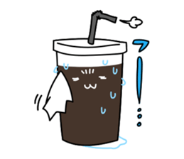 Talking with loose coffie sticker #13123723