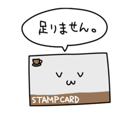 Talking with loose coffie sticker #13123739