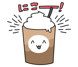 Talking with loose coffie sticker #13123741