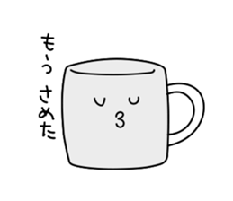 Talking with loose coffie sticker #13123748