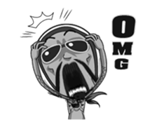 Mr.Neng The Biker Animated sticker #13124052