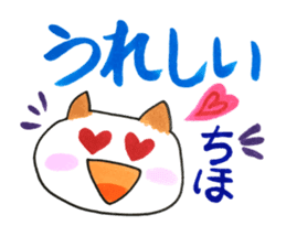 Sticker for Chiho sticker #13124301