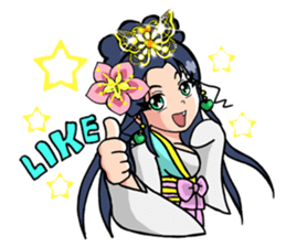 mei hua 2 sticker #13124467