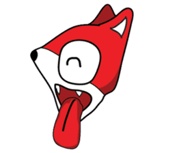 Dog Fox Love sticker #13124834
