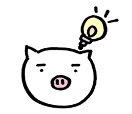 pigpam sticker #13125480