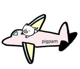 pigpam sticker #13125484