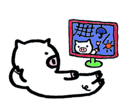 pigpam sticker #13125489