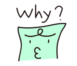 Green Paperman sticker #13125940