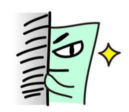 Green Paperman sticker #13125953