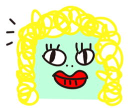 Green Paperman sticker #13125954