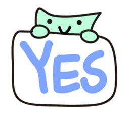 Green Paperman sticker #13125958